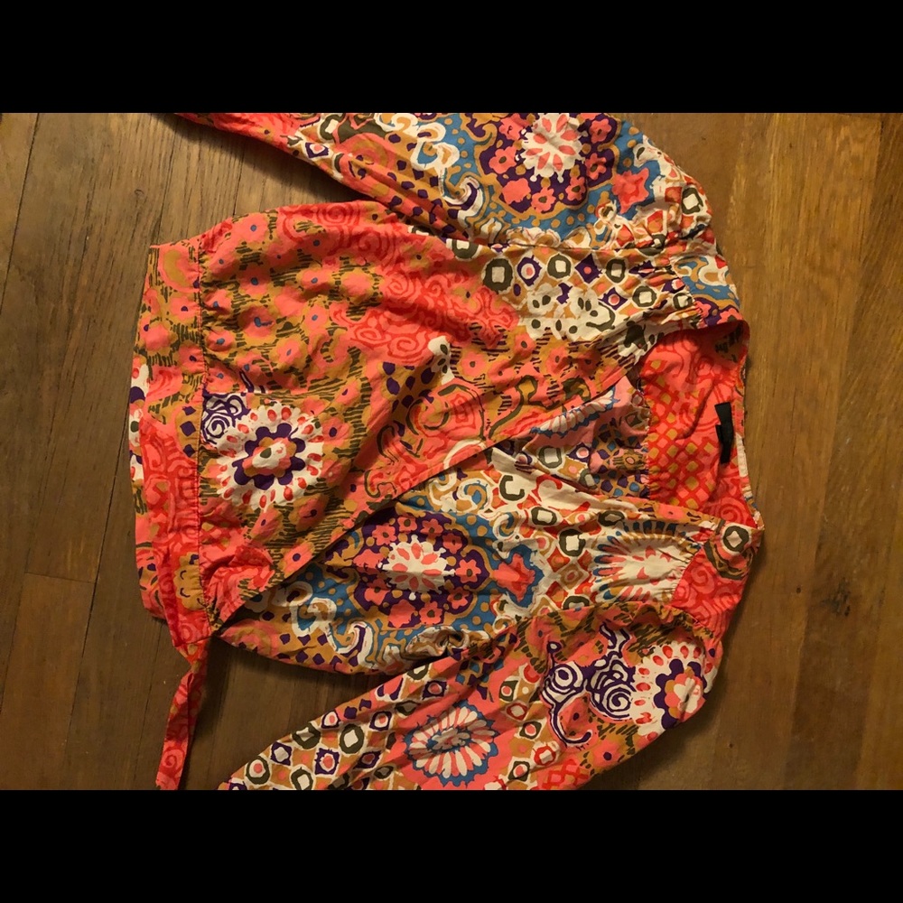 Jcrew wrap top